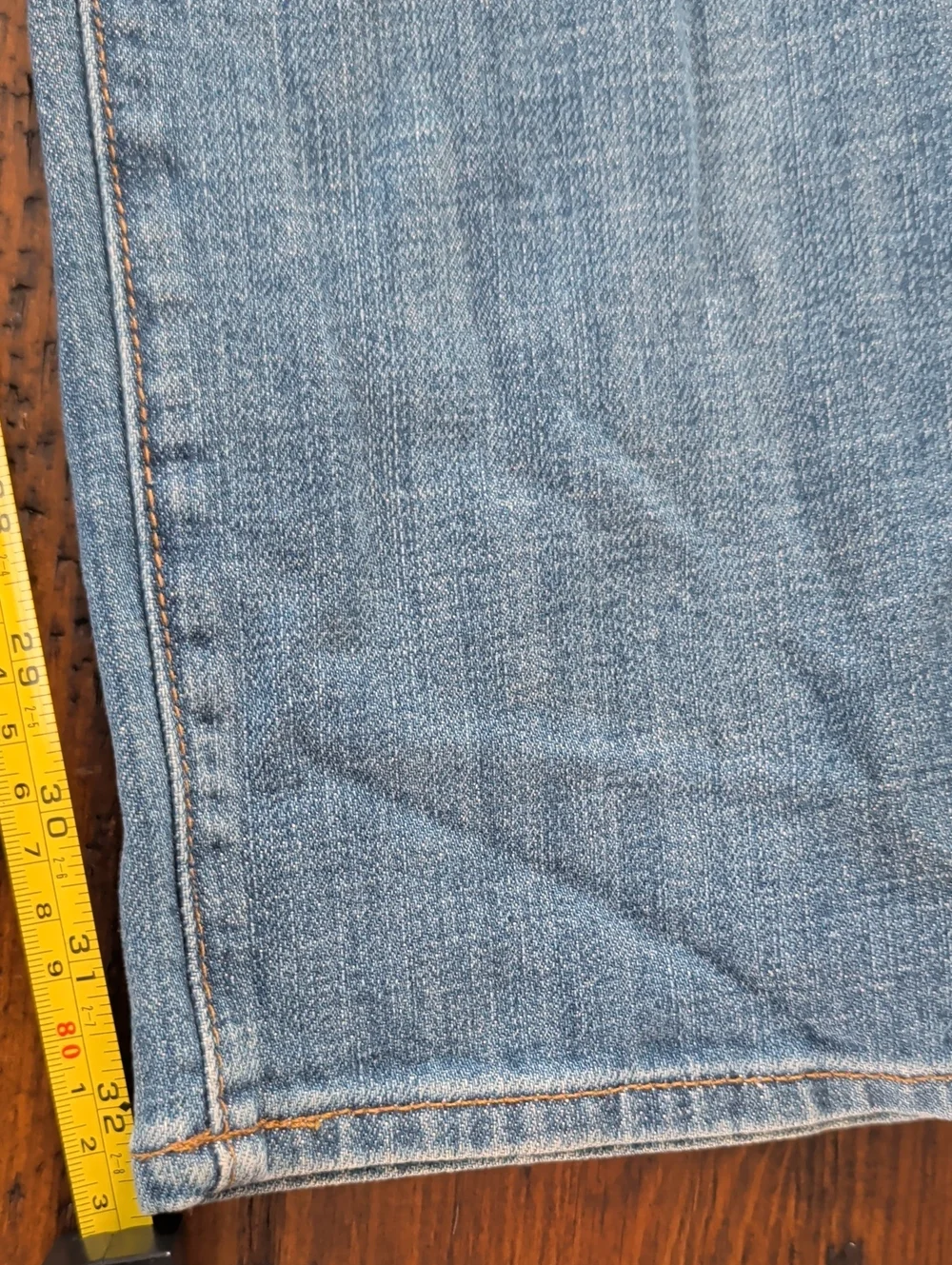 7 For All Mankind The Straight Tapered Straight Leg Jeans Size 31 New